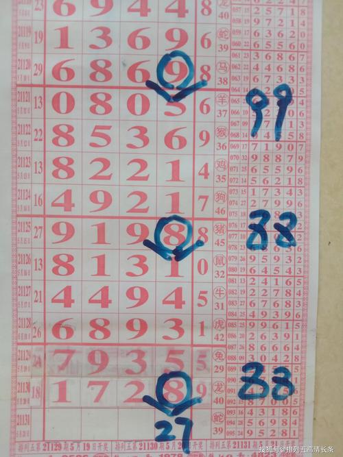 21131期:排5(小帆/海南特产大师)预测规律