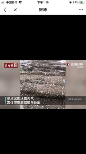 黑龙江下冰雹了?