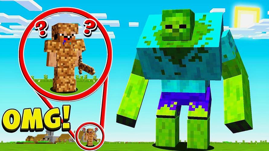 游游解说我的世界,加特林vs巨型变异僵尸?