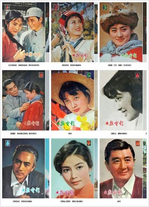 80年代《大众电影》封面女郎大赏!看看有你认识的吗?