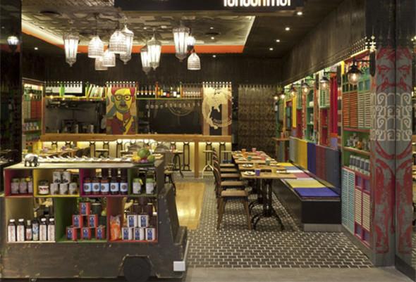 泰国传统的民族特色,餐厅装修设计