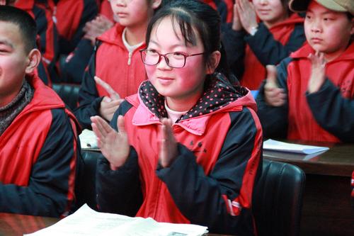 甘谷县大庄初级中学"迎新年,诵经典"诗文朗诵竞赛