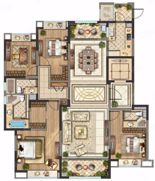 复地御上海户型图