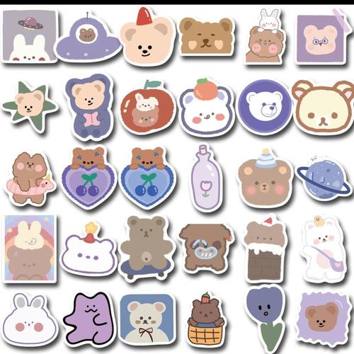 冰箱贴纸装饰小图案卡通可爱精致美观精美时尚不易脱落防水小贴纸