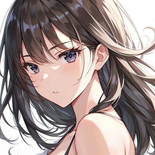 动漫头像女性感�