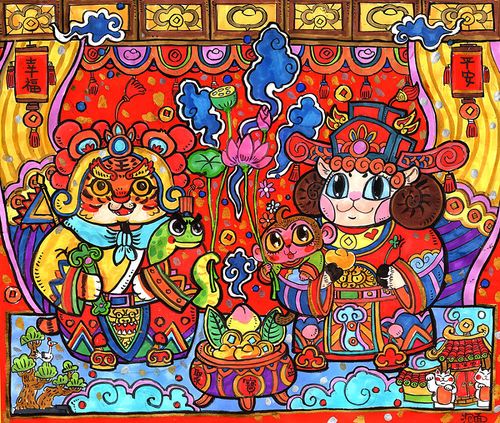 初五迎财神