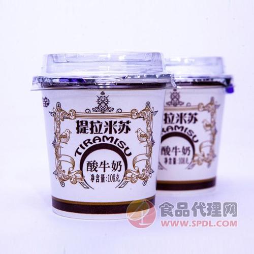 佳宝提拉米苏酸牛奶108g