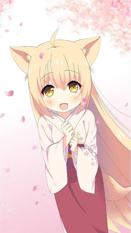 可爱动漫美少女,呆萌可爱惹人爱