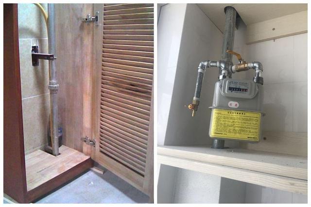 还是橱柜上的门,只要里面有燃气表(阀门),就需要把柜门做成镂空或者