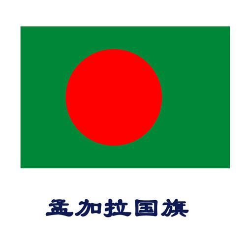 外交旗大旗 户外广场旗帜 144cm 96 号孟加拉国旗 4