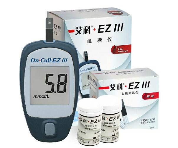 艾科血糖仪ezⅢ 25片独立装