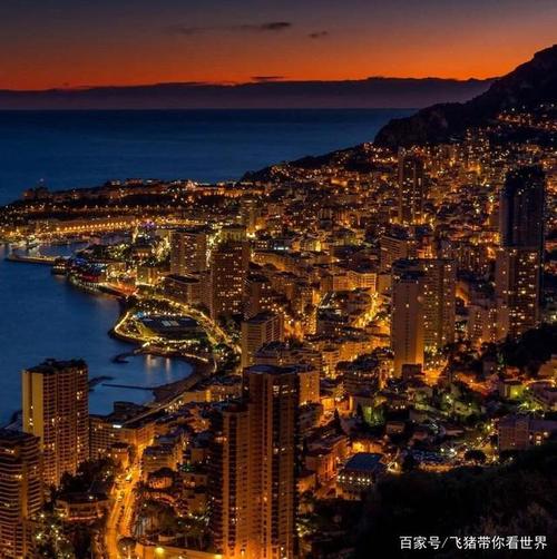 摩纳哥夜景