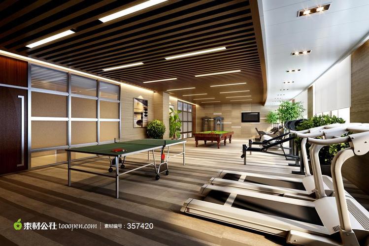室内休闲健身房装修图