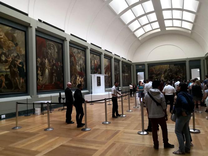 法国巴黎:卢浮宫,老佛爷百货店.