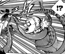 章鱼触手 长出章鱼触手控制住敌人.