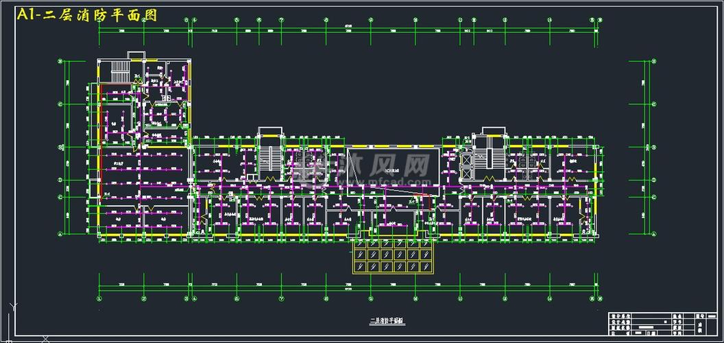 a1-二层消防平面图