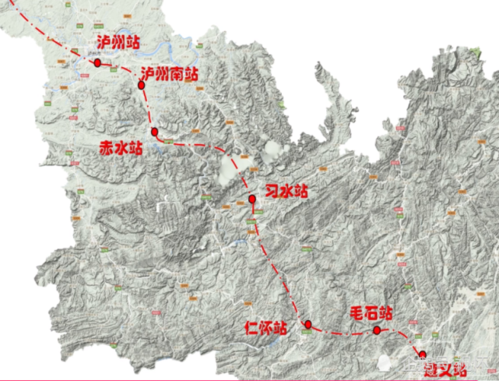 但根据2021年云南铁路建设目标,大丽攀高铁是计划开工的高铁线路.