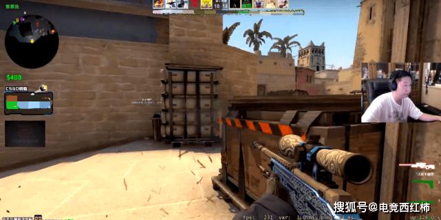 csgo:ququ和琉璃一起双排,嘲讽队友后被击杀,直播效果