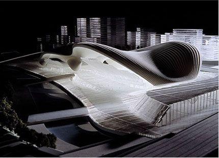 zaha hadid(扎哈·哈迪德)作品欣赏#采集大赛