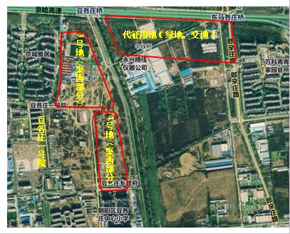 图:豆各庄东城安置地块环评公众提出意见的起止时间