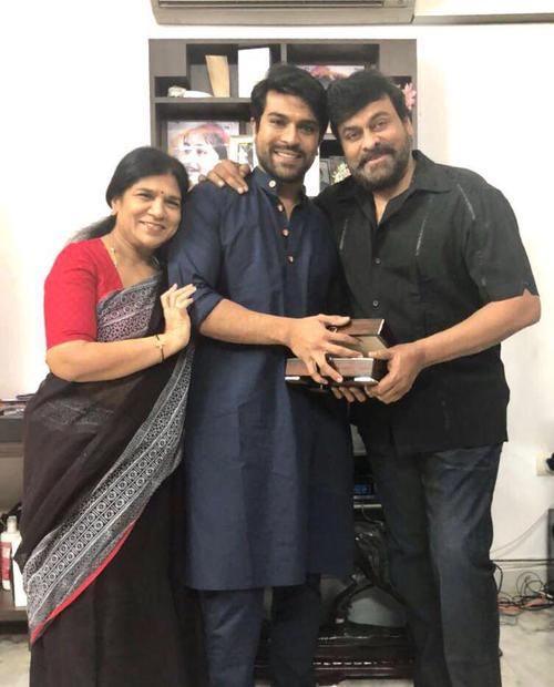 rangasthalam star ram charan gets a timeless birthday gift from