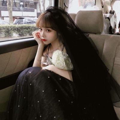 穿婚纱的女生唯美头像 韩版伤感女生婚纱头像