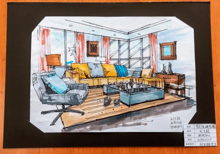 室内外设计效果图表现技法作品展