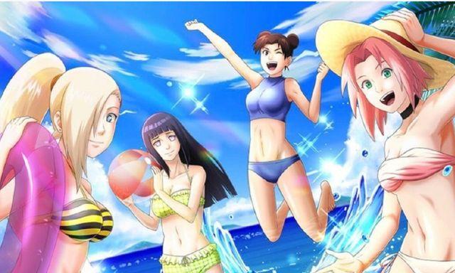 当火影人物穿上泳装,夏日限定,这样的纲手你见过吗?