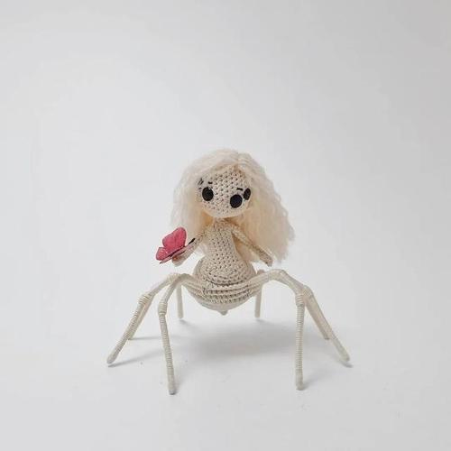 「来源:  |钩针图解云 id:crochet888」 蜘蛛精 一切美丽 · 尽收