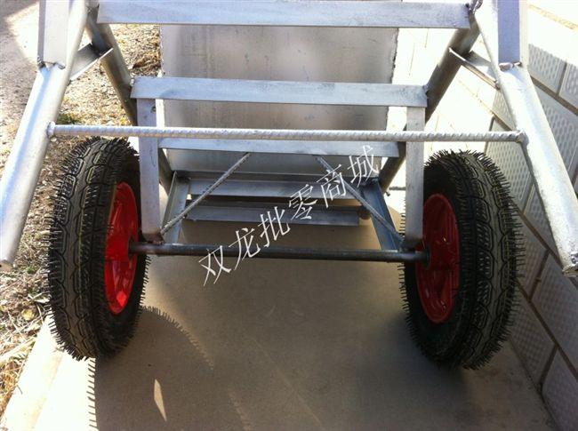 农用双轮车沙灰车小推车建筑工地车手推车翻斗车人力