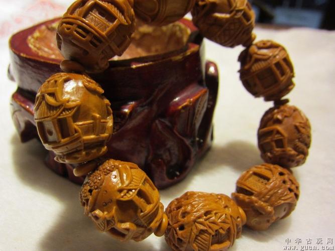 【苏舟核雕】橄榄核雕南苏工名家郭春娟苏州园林精工