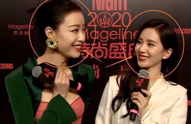 刘诗诗倪妮同框走红毯,细看两人的现场互动,关系亲疏一看便知