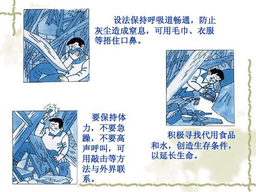 地震灾害的自救与互救ppt