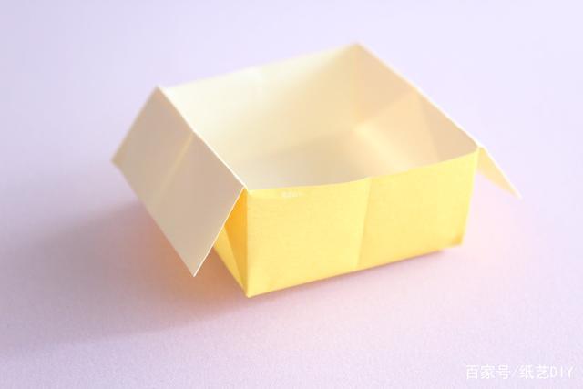 实用简单小型垃圾盒子折纸教程生活小能手