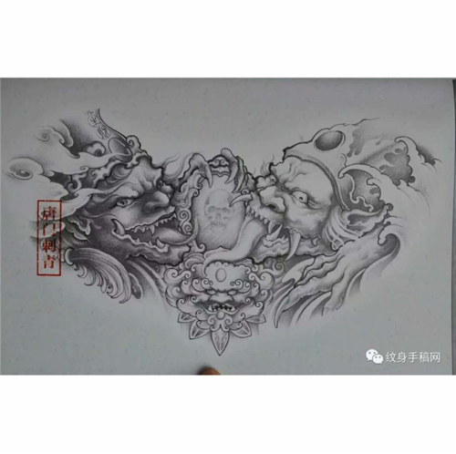 花胸手稿_莆田闪电龙纹身店_金泉网