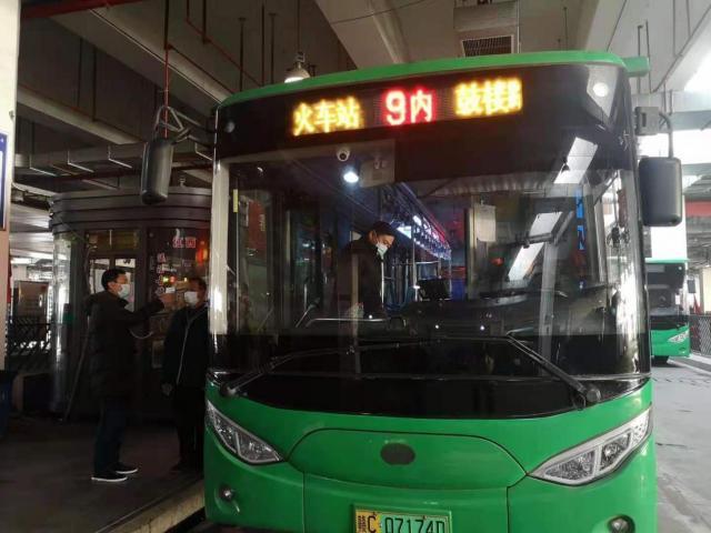 春运首日 宜春公交防疫措施环环紧扣