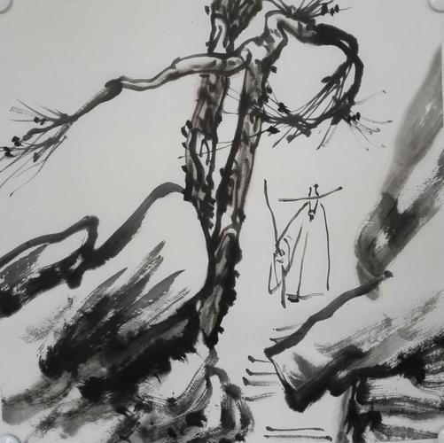 谢海在译木山水画展上的讲话