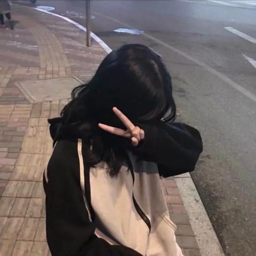 不露脸仙女头像:手机遮脸女生头像系列