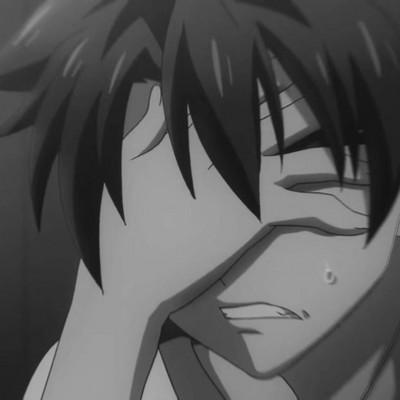 动漫男头.有没有为一个人痛苦过.