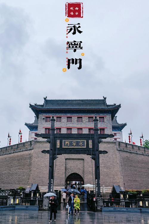 西安城墙第一门 永宁门