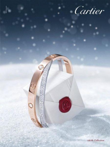 卡地亚新年珠宝献礼:如白雪般剔透晶莹