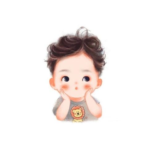 情侣头像可爱小孩?