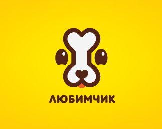 38款宠物店logo标志设计欣赏_标志设计_懒人图库