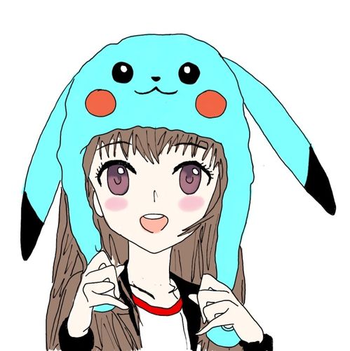 唐糖自描头像皮卡丘