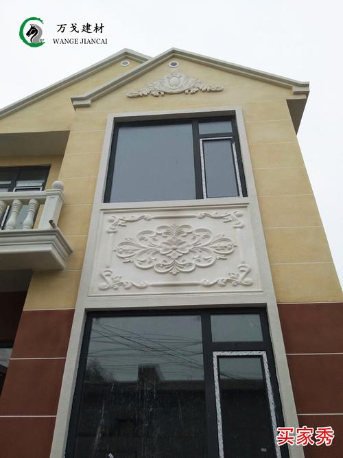 东街第一家三号装饰洋花浮雕别墅外墙 泡沫洋花仿石材砂岩雕刻 装饰山