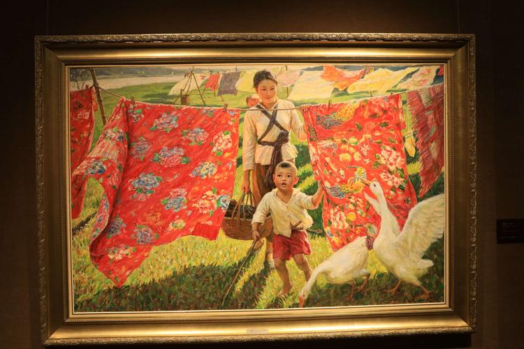 李自健美术馆画展