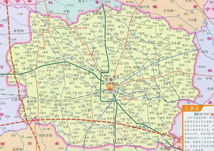 太康县地图全图高清版