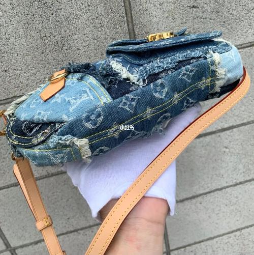lv绝版牛仔丹宁金扣乞丐拼接中古包_路易威登怎么样_牛仔_中古包_日本