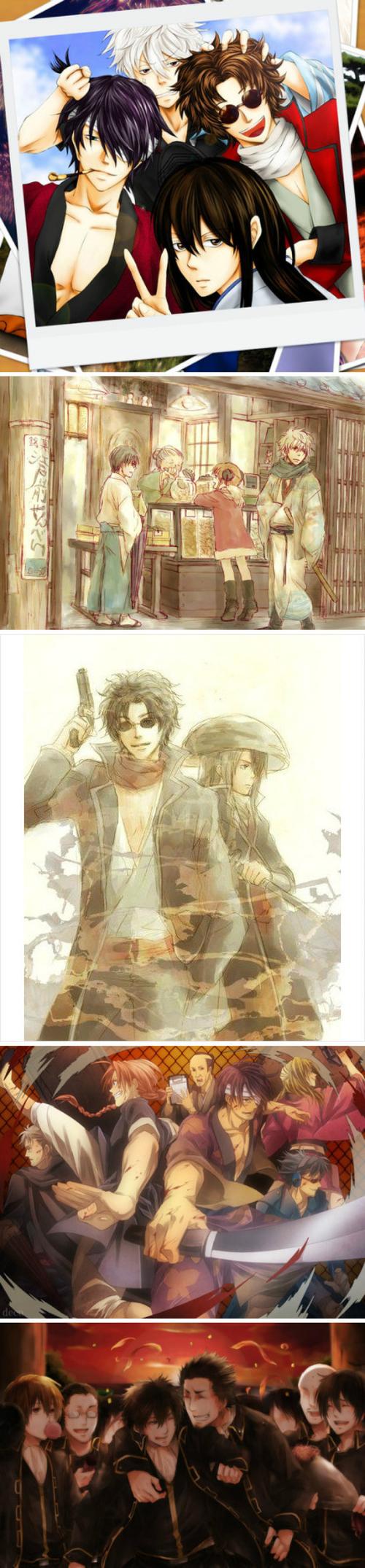 银魂 同人 joy4,万事屋,快援队,鬼兵队,真选组