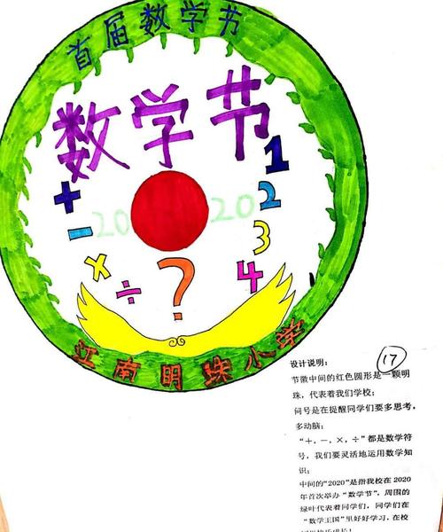 美丽节徽 尽显风采—江南明珠小学第一届趣味数学文化